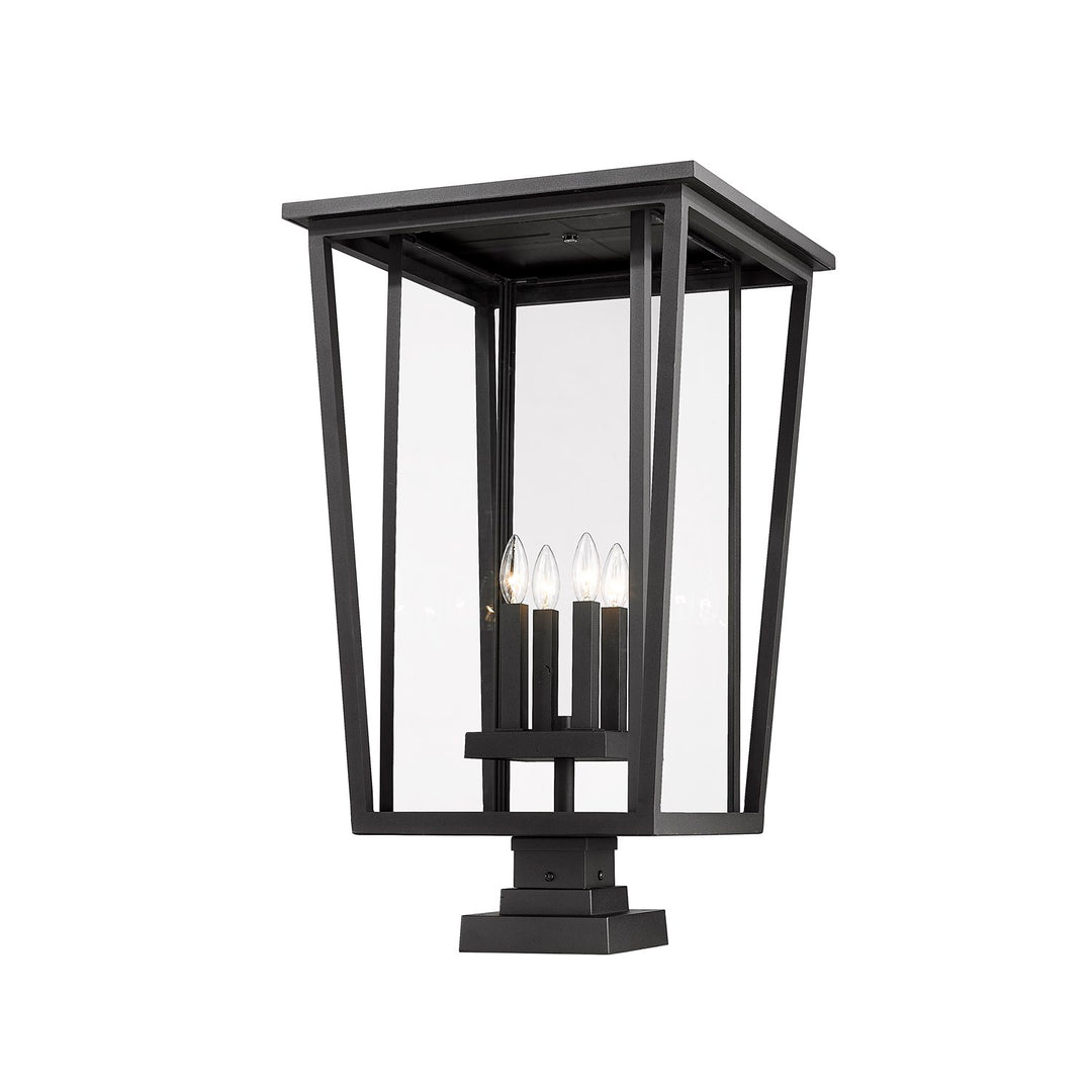 4 Light Outdoor Pier Mounted Fixture