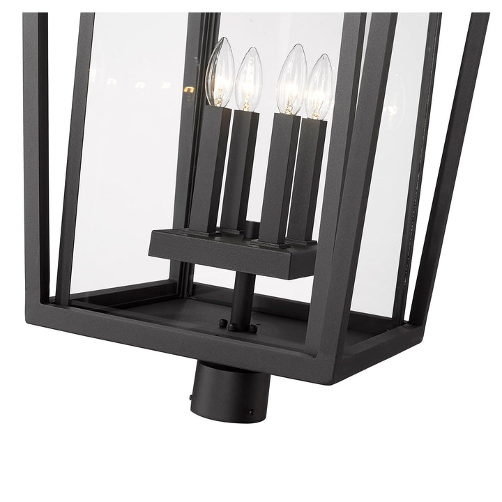 4 Light Outdoor Post Mount Fixture