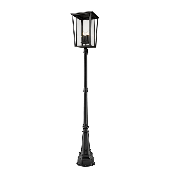 4 Light Outdoor Post Mounted Fixture by Z-Lite