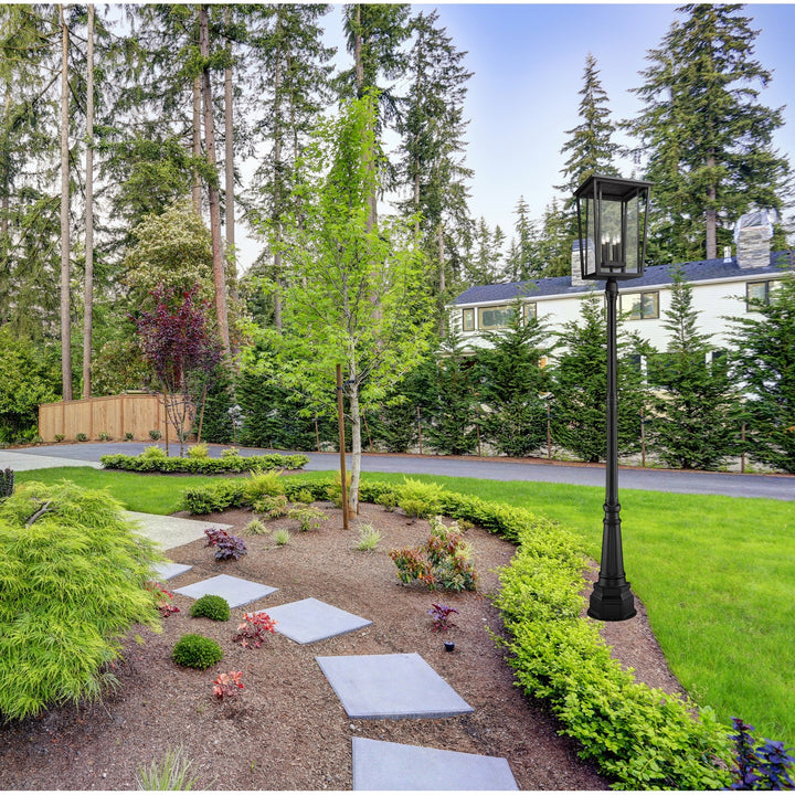 4 Light Outdoor Post Mounted Fixture