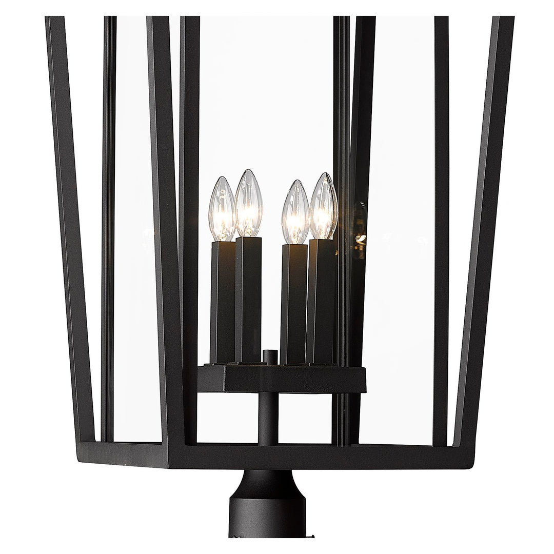 4 Light Outdoor Post Mounted Fixture