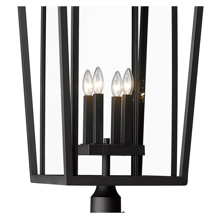 4 Light Outdoor Post Mounted Fixture