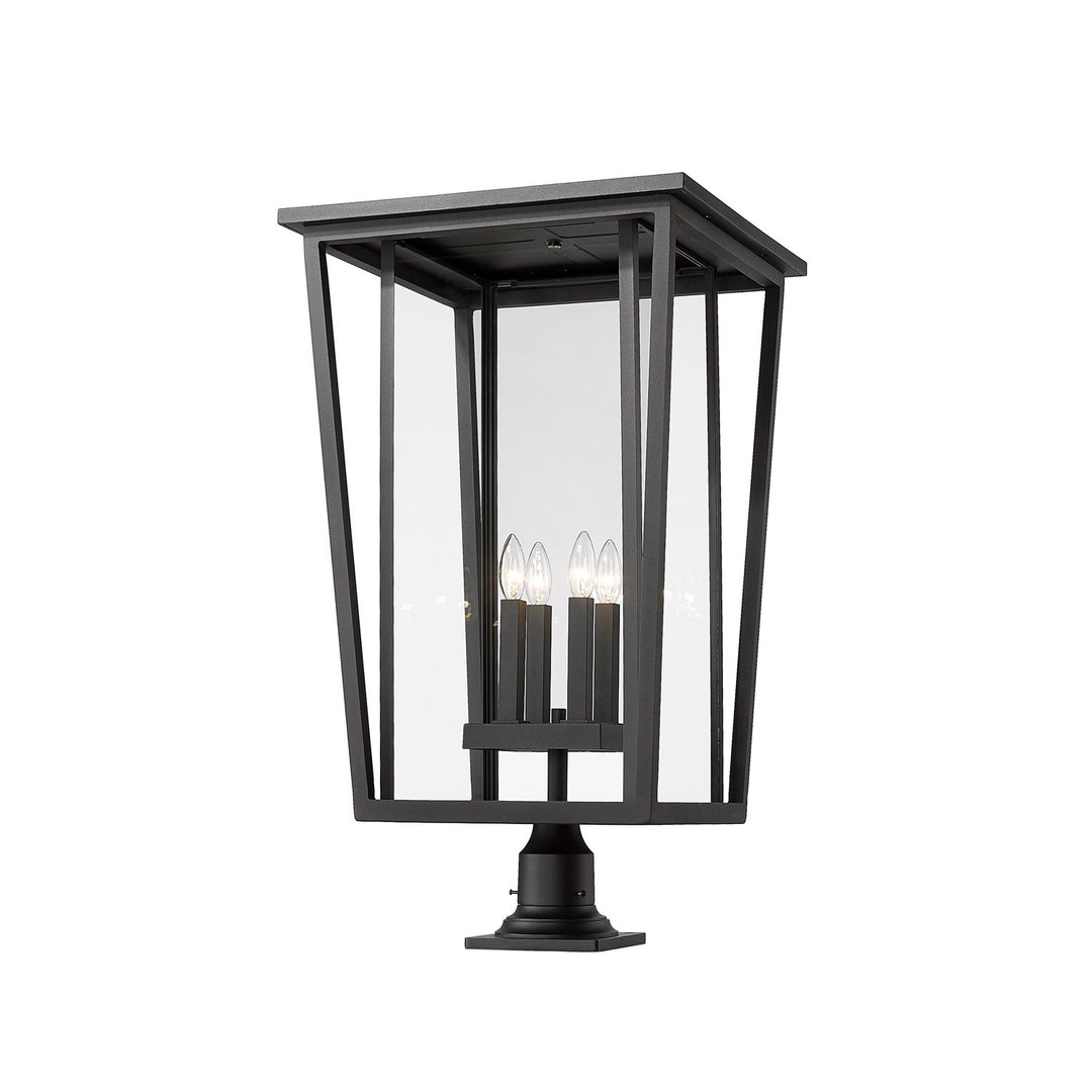 4 Light Outdoor Pier Mounted Fixture