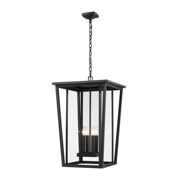 4 Light Outdoor Chain Mount Ceiling Fixture by Z-Lite