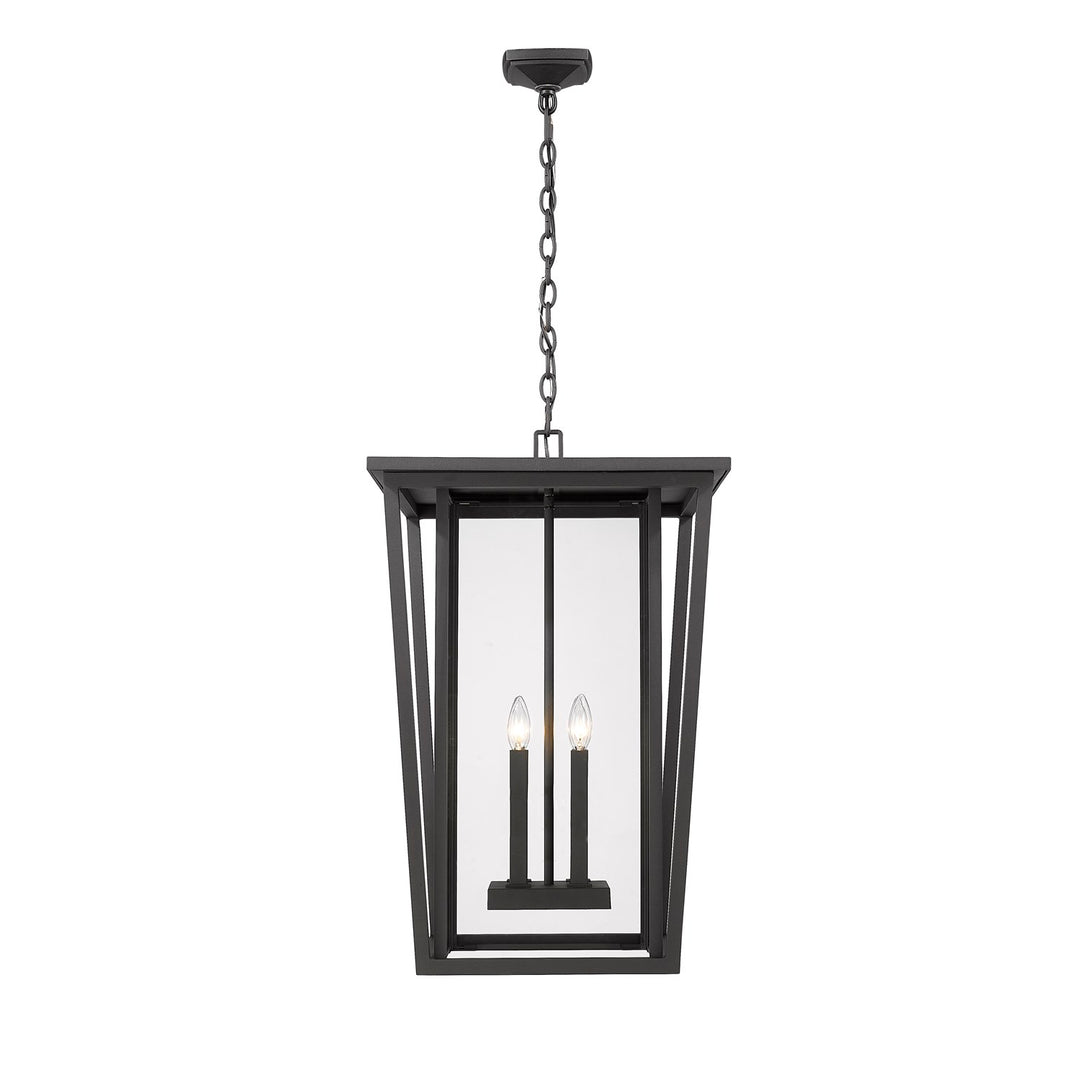 4 Light Outdoor Chain Mount Ceiling Fixture