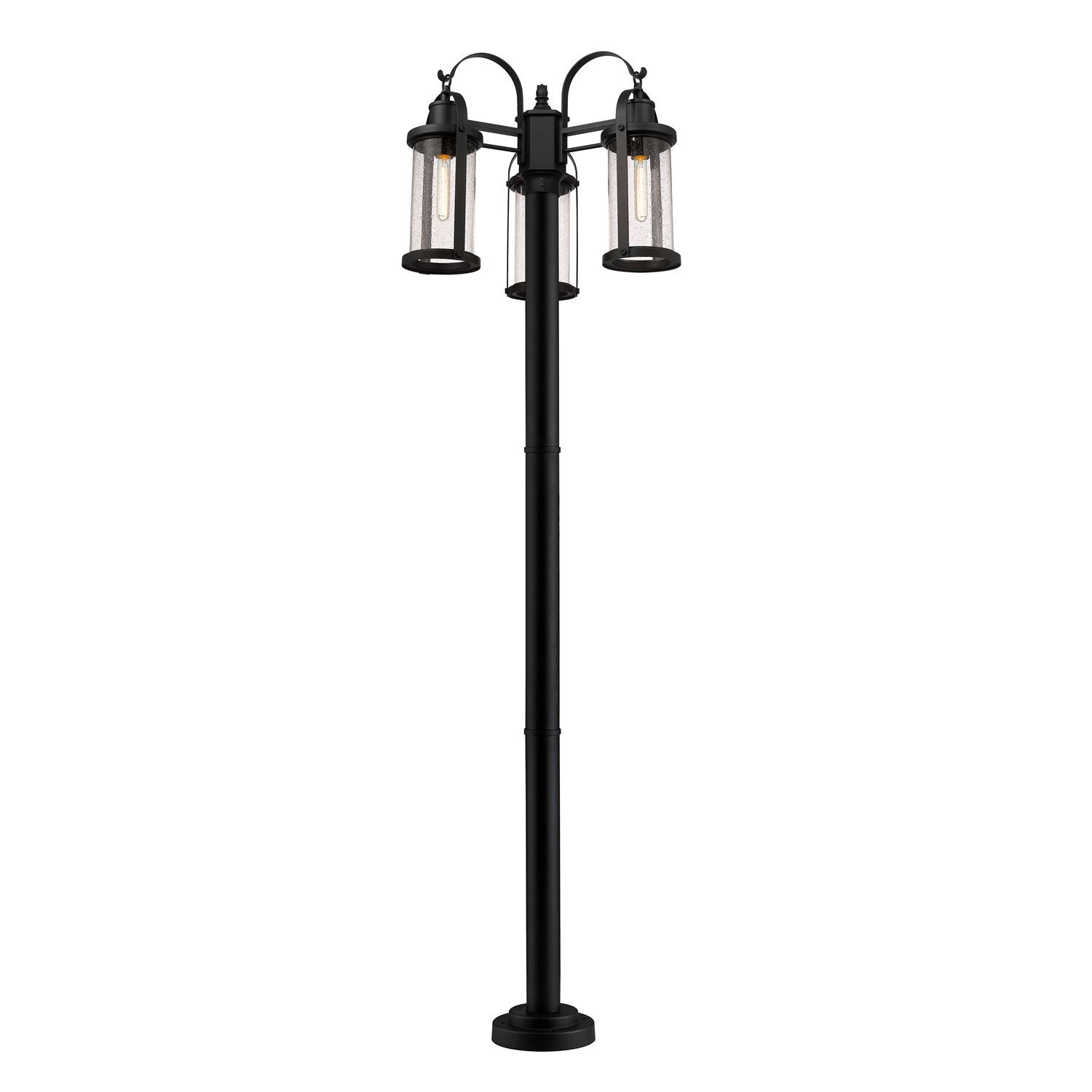 3 Light Outdoor Post Mounted Fixture by Z-Lite