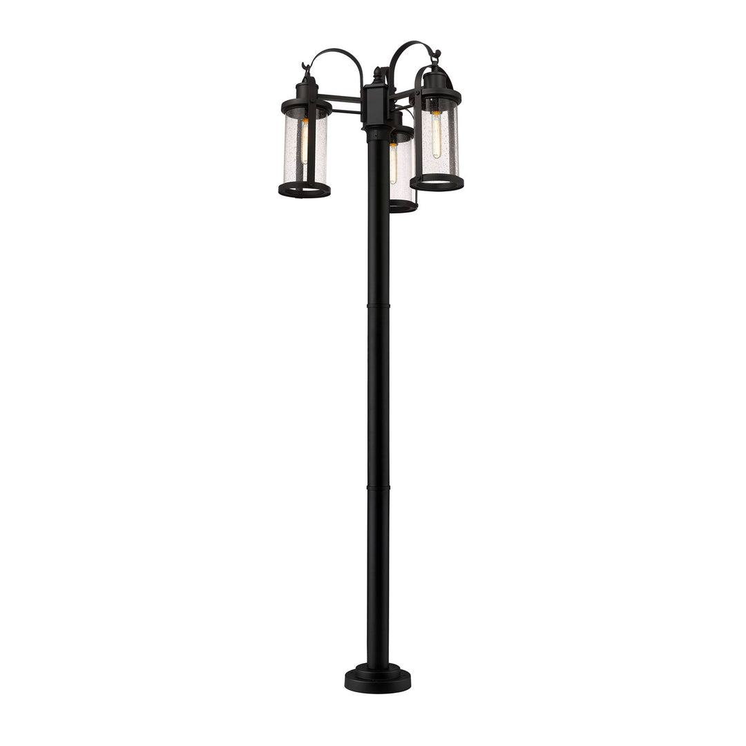 3 Light Outdoor Post Mounted Fixture