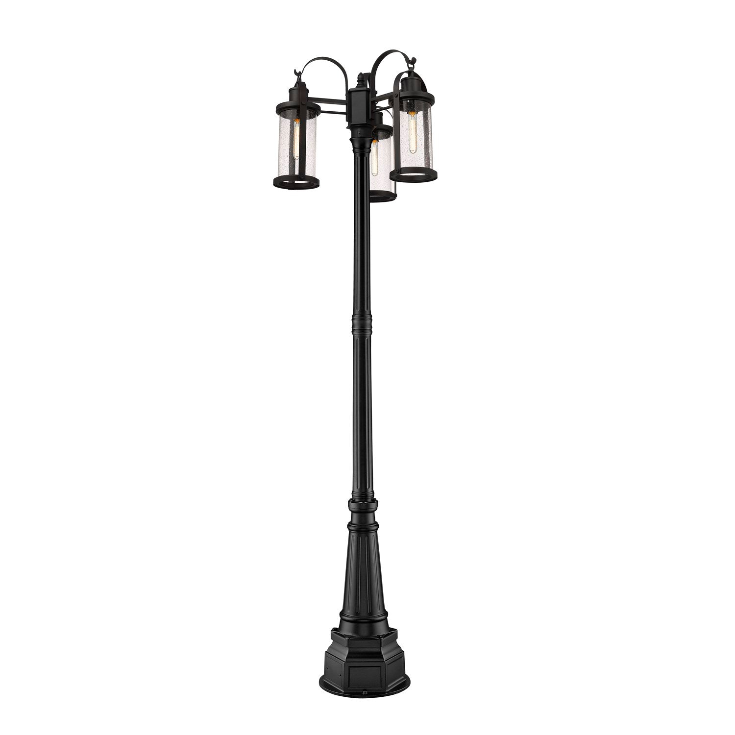 3 Light Outdoor Post Mounted Fixture
