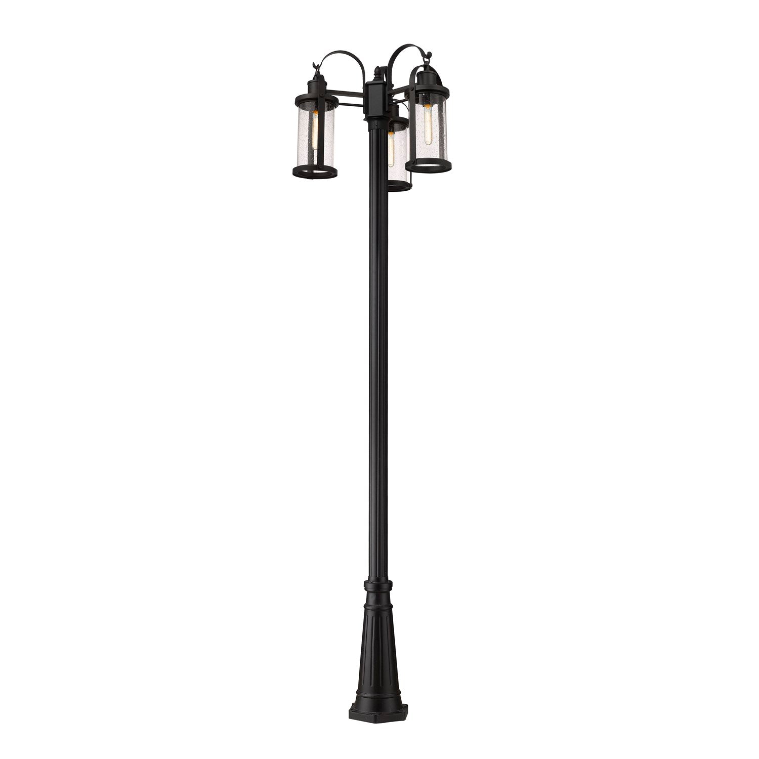 3 Light Outdoor Post Mounted Fixture by Z-Lite