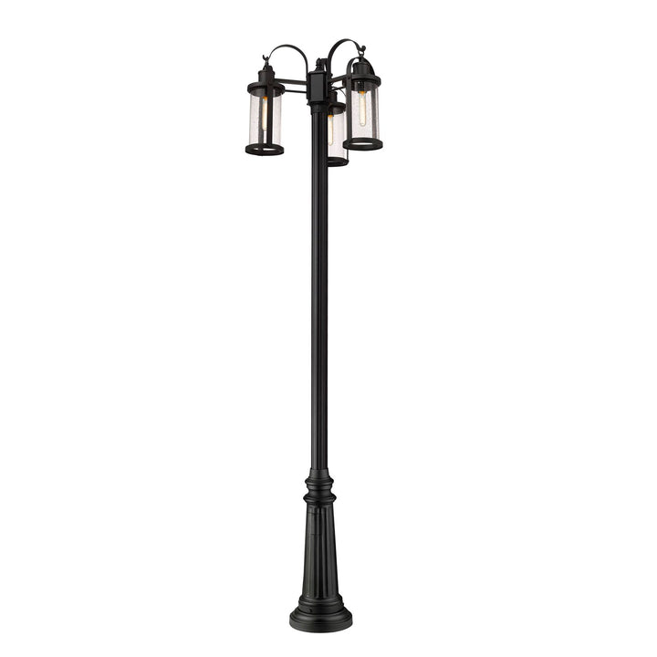 3 Light Outdoor Post Mounted Fixture