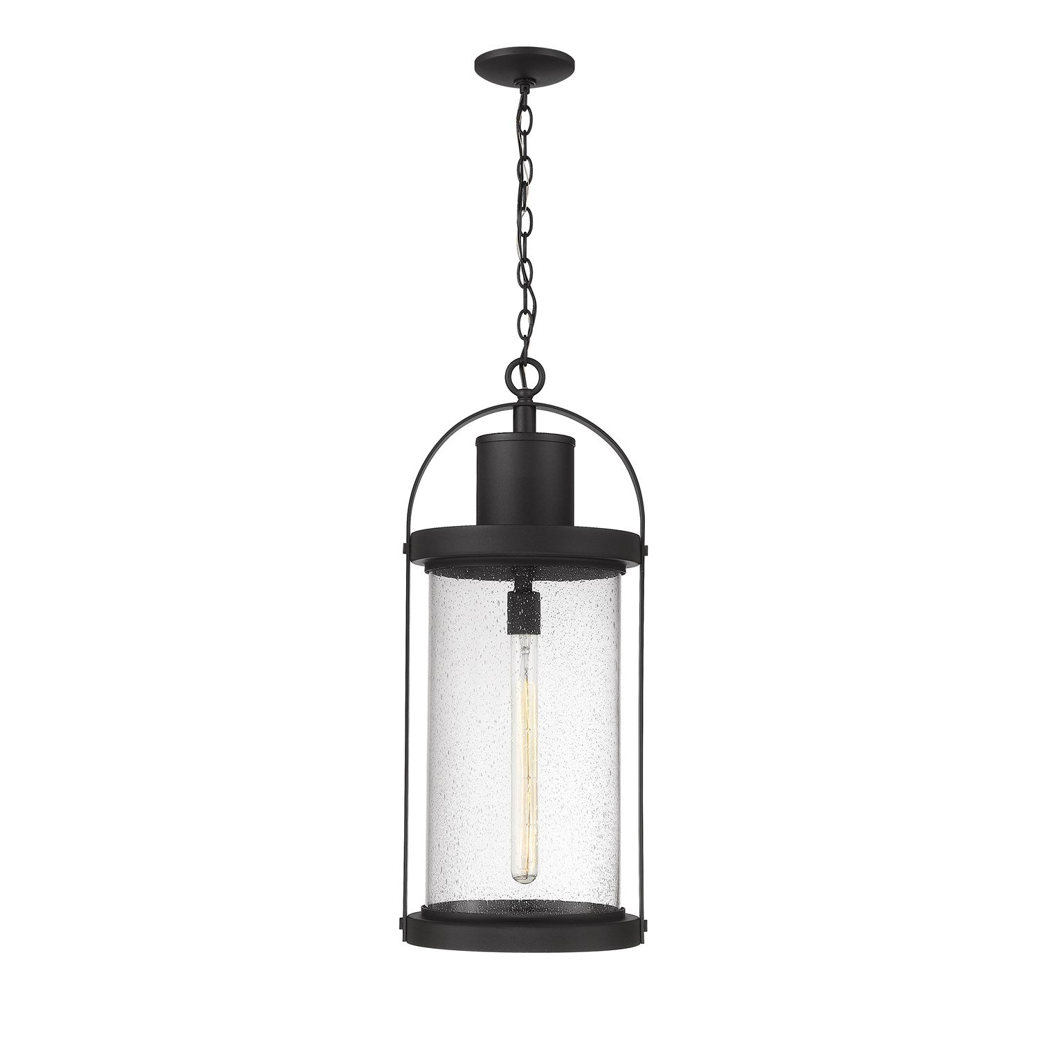 1 Light Outdoor Chain Mount Ceiling Fixture by Z-Lite