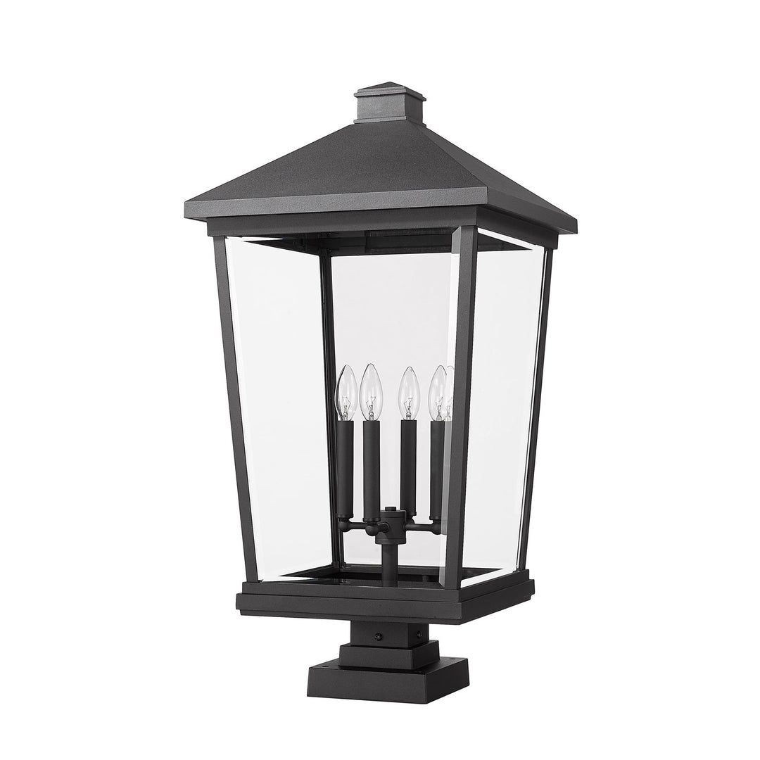 4 Light Outdoor Pier Mounted Fixture