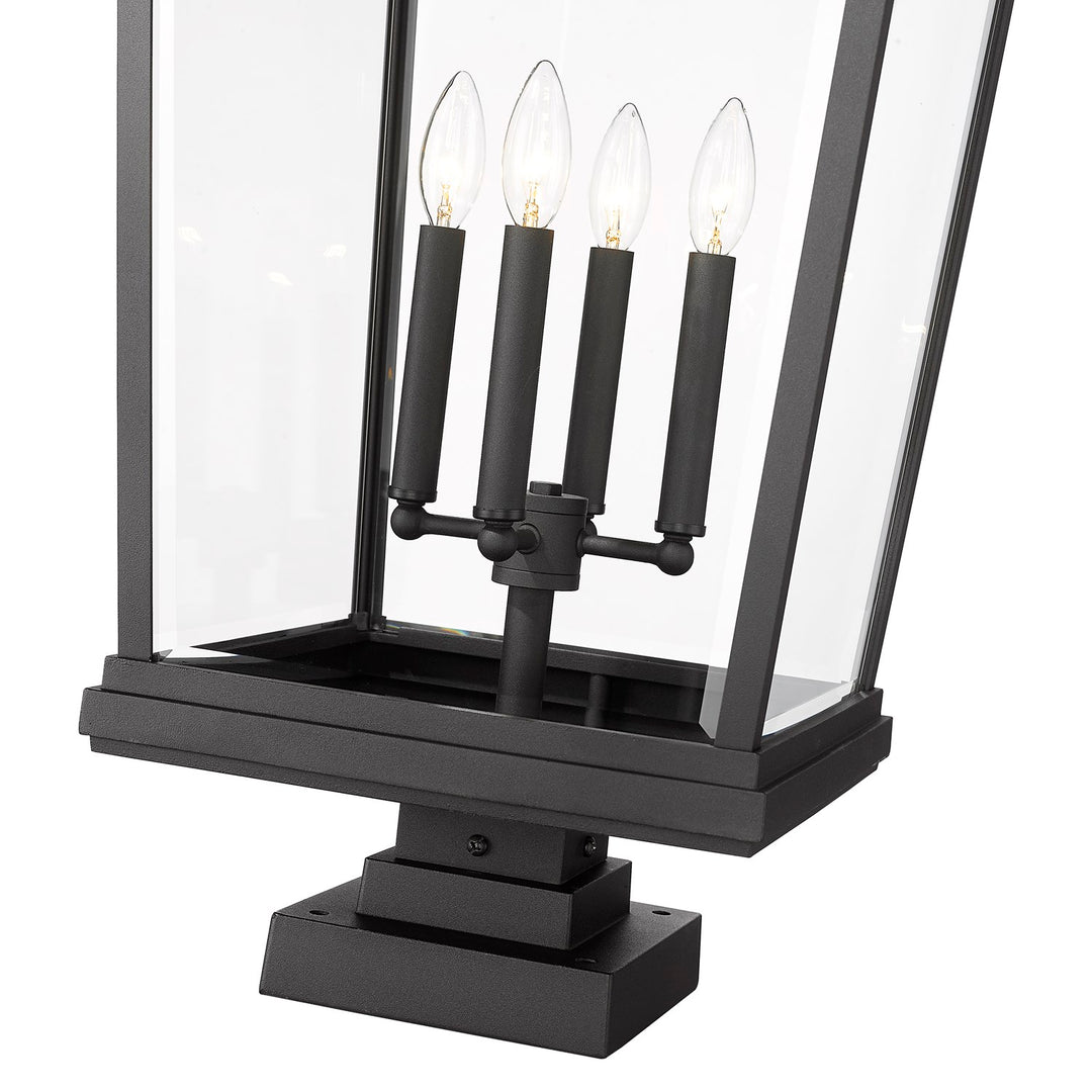 4 Light Outdoor Pier Mounted Fixture