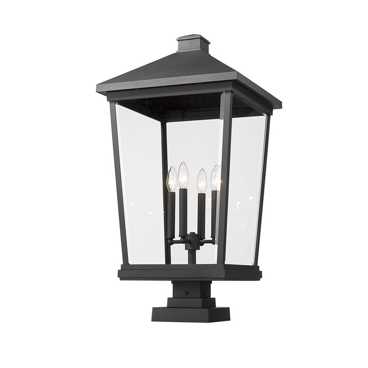 4 Light Outdoor Pier Mounted Fixture