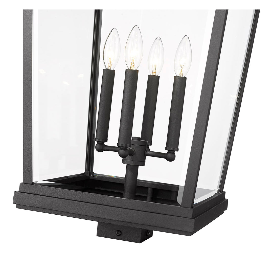 4 Light Outdoor Post Mount Fixture