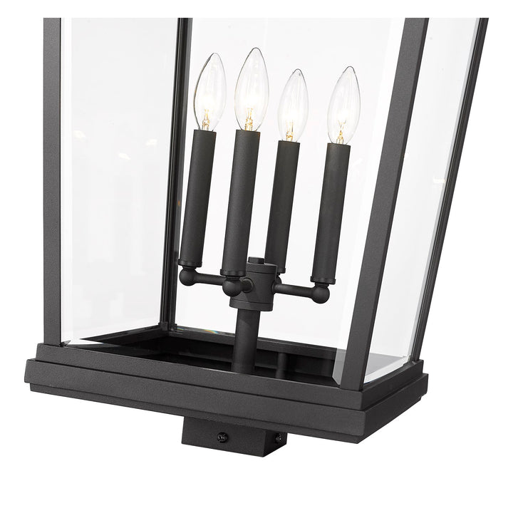 4 Light Outdoor Post Mount Fixture
