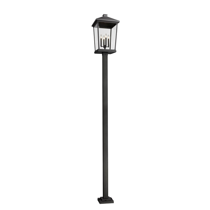 4 Light Outdoor Post Mounted Fixture