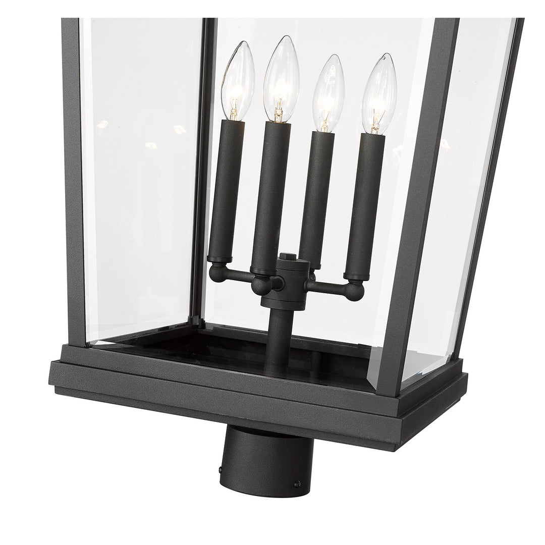 4 Light Outdoor Post Mount Fixture