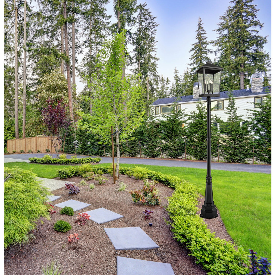 4 Light Outdoor Post Mounted Fixture