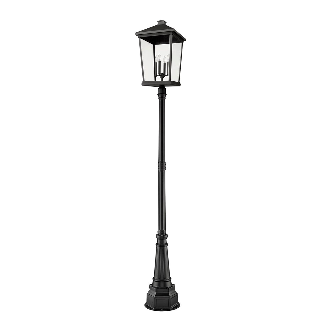 4 Light Outdoor Post Mounted Fixture