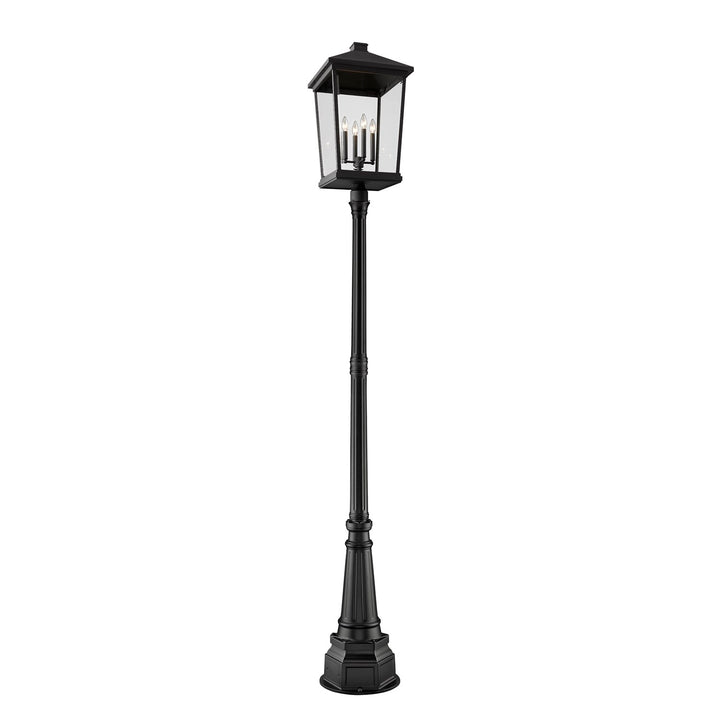 4 Light Outdoor Post Mounted Fixture