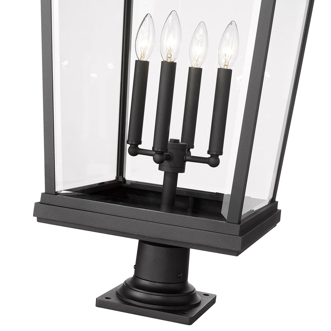 4 Light Outdoor Pier Mounted Fixture