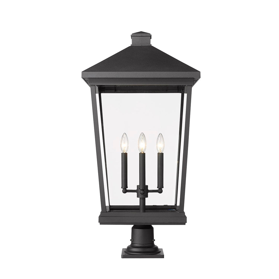 4 Light Outdoor Pier Mounted Fixture
