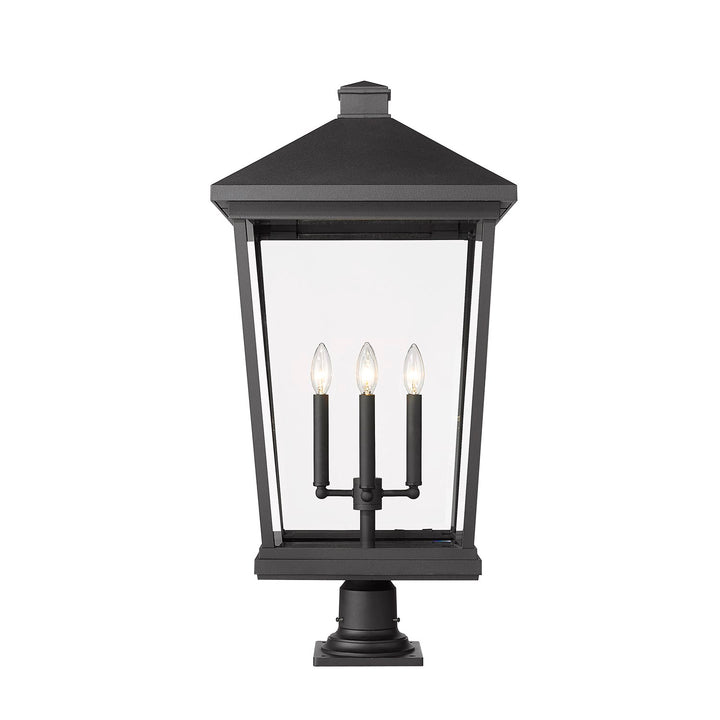 4 Light Outdoor Pier Mounted Fixture