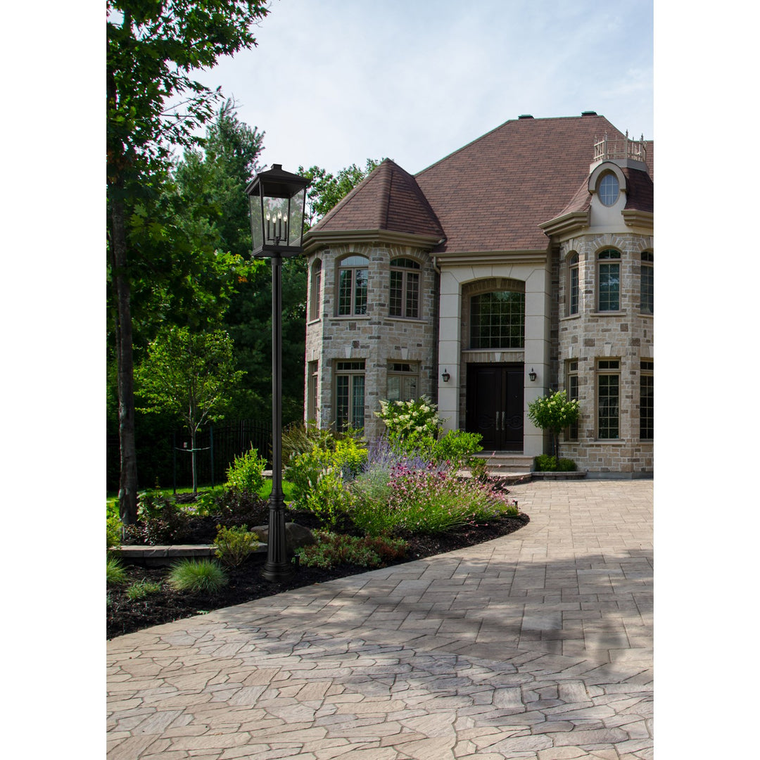 4 Light Outdoor Post Mounted Fixture