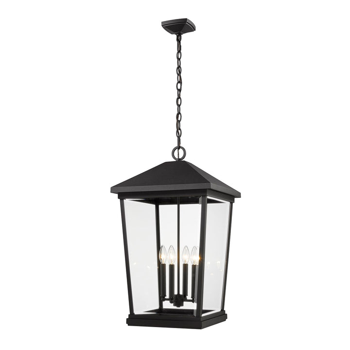 4 Light Outdoor Chain Mount Ceiling Fixture by Z-Lite