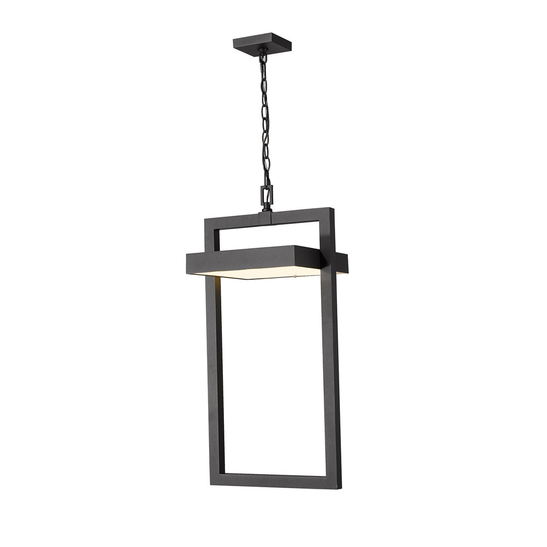 1 Light Outdoor Chain Mount Ceiling Fixture by Z-Lite