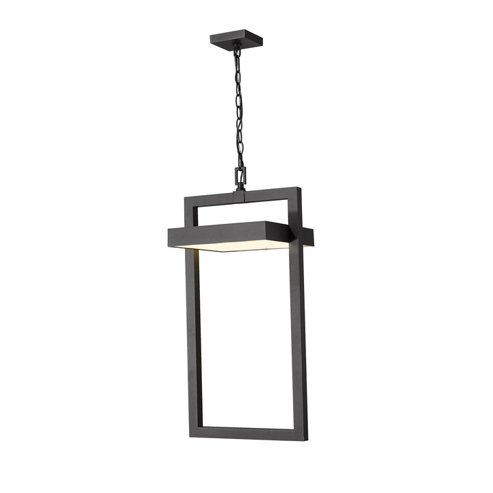 1 Light Outdoor Chain Mount Ceiling Fixture by Z-Lite