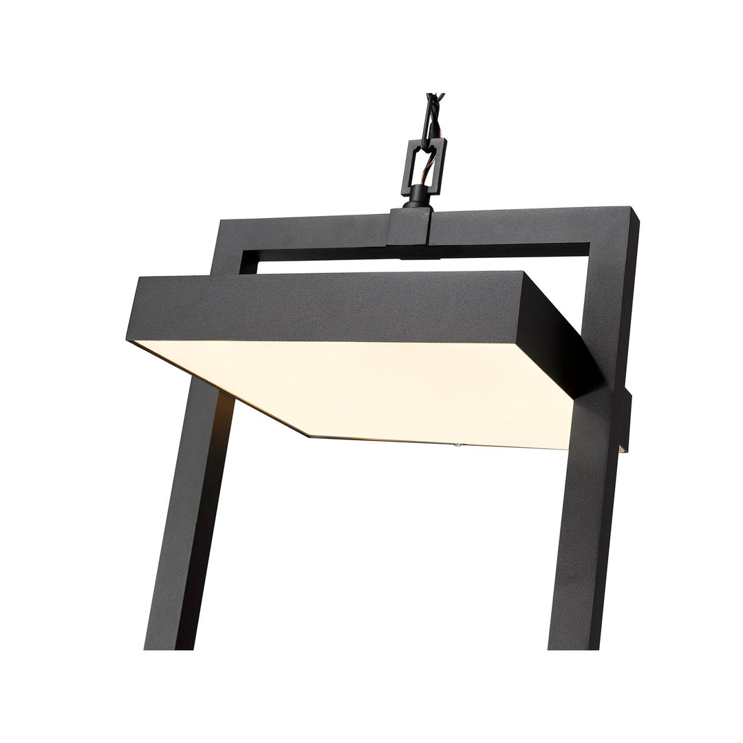 1 Light Outdoor Chain Mount Ceiling Fixture