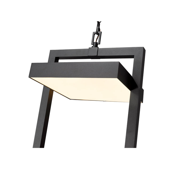 1 Light Outdoor Chain Mount Ceiling Fixture