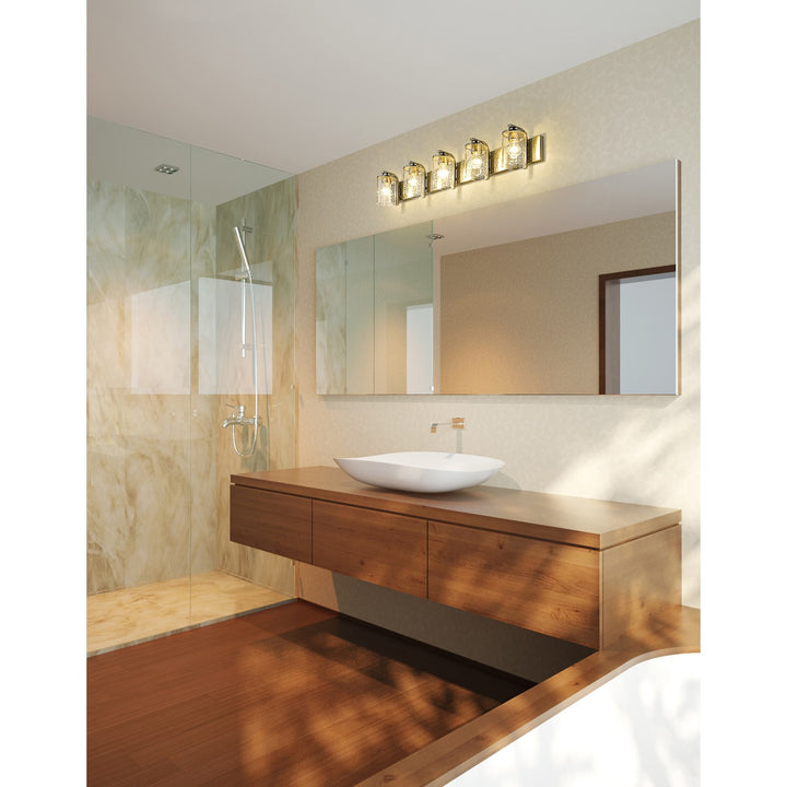 5 Light Vanity
