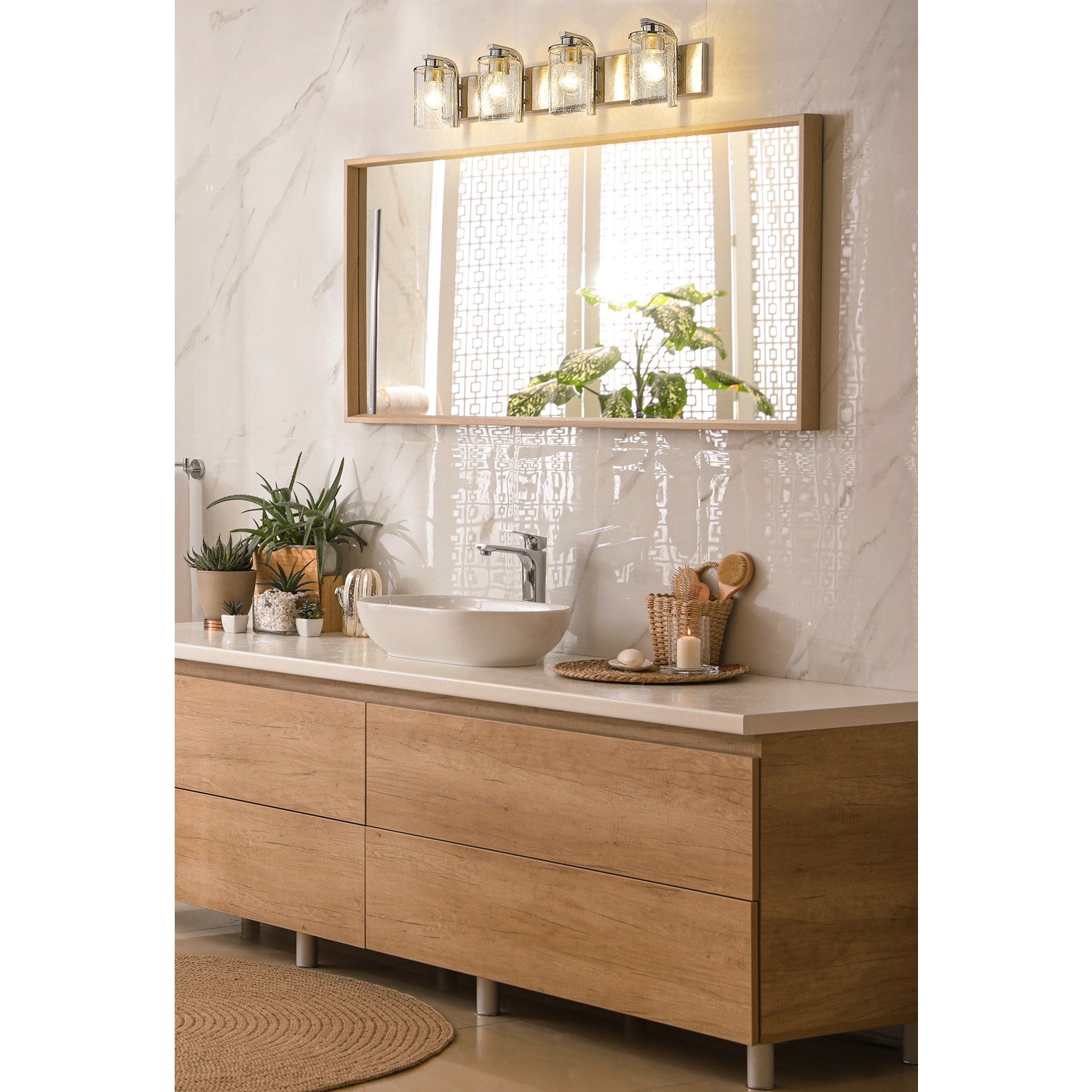 4 Light Vanity