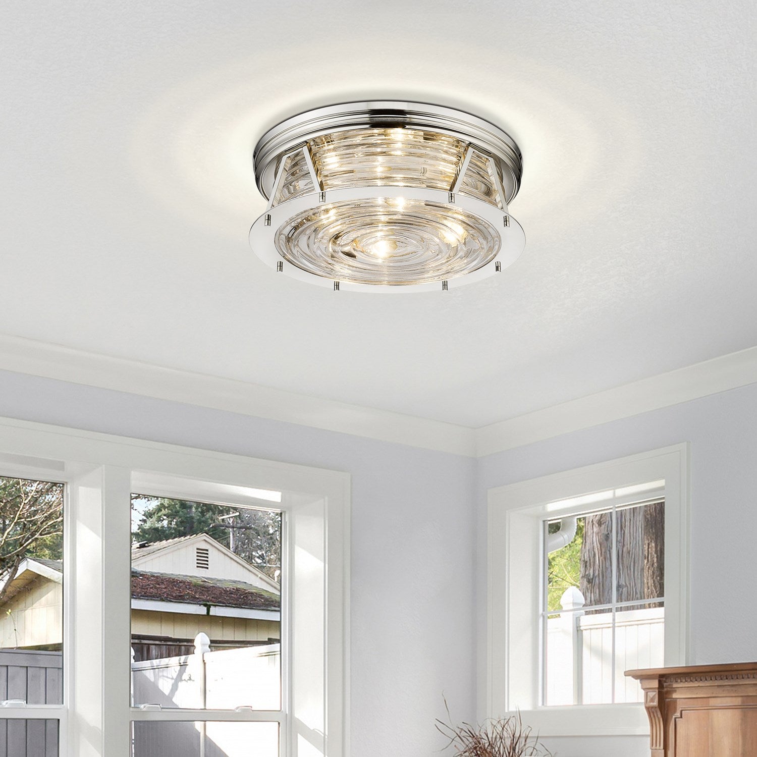 4 Light Flush Mount