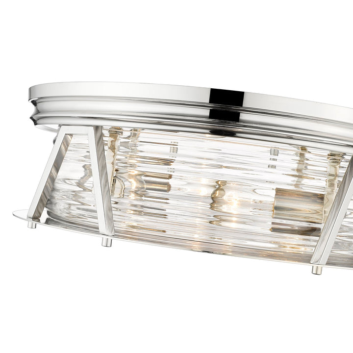 4 Light Flush Mount