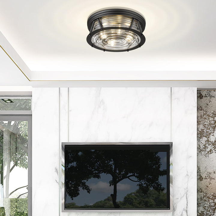 4 Light Flush Mount