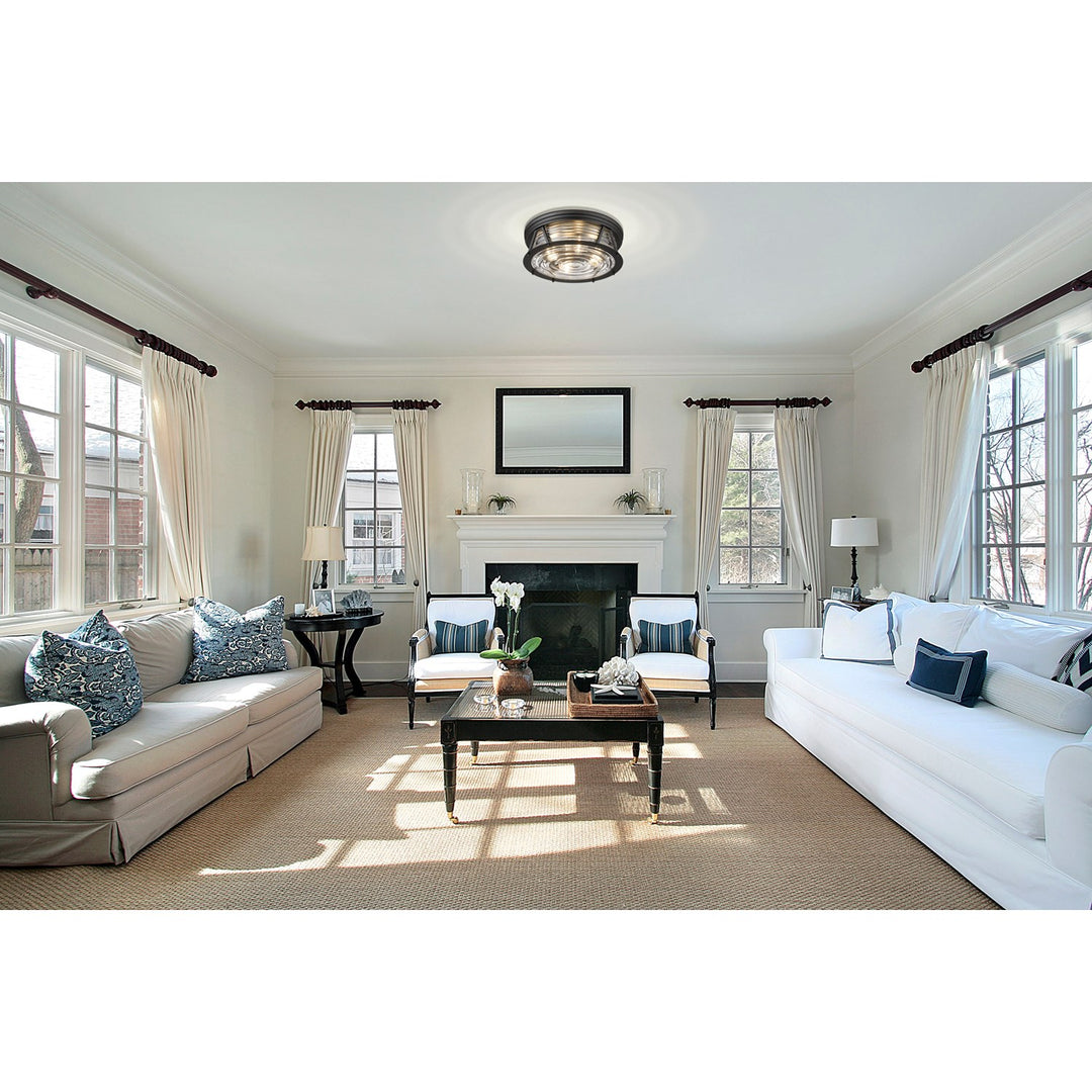 4 Light Flush Mount