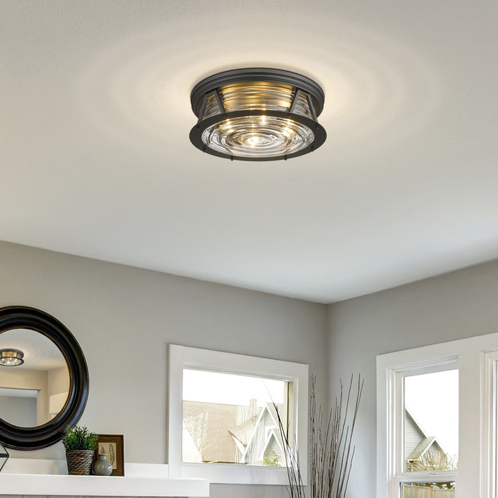 4 Light Flush Mount