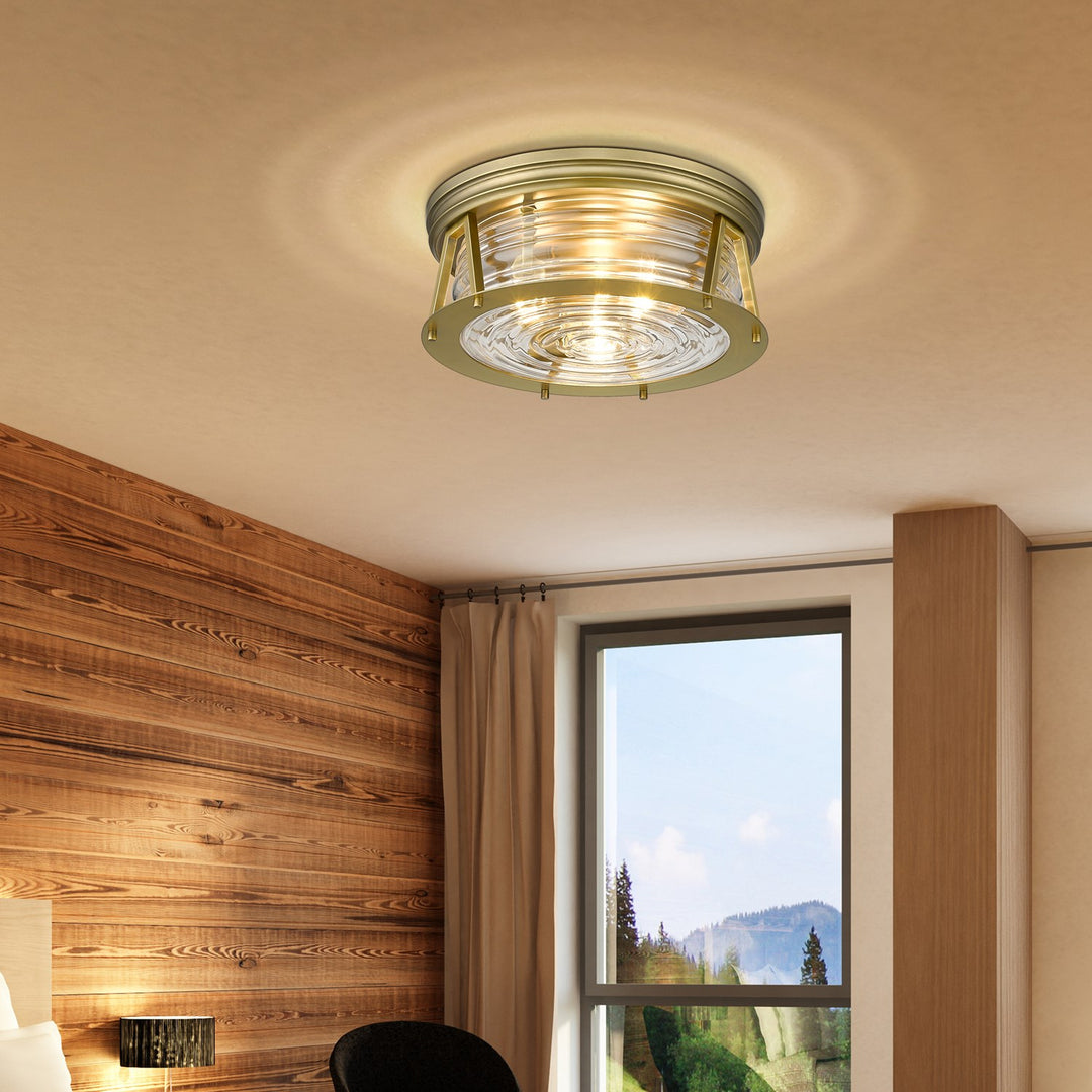 3 Light Flush Mount
