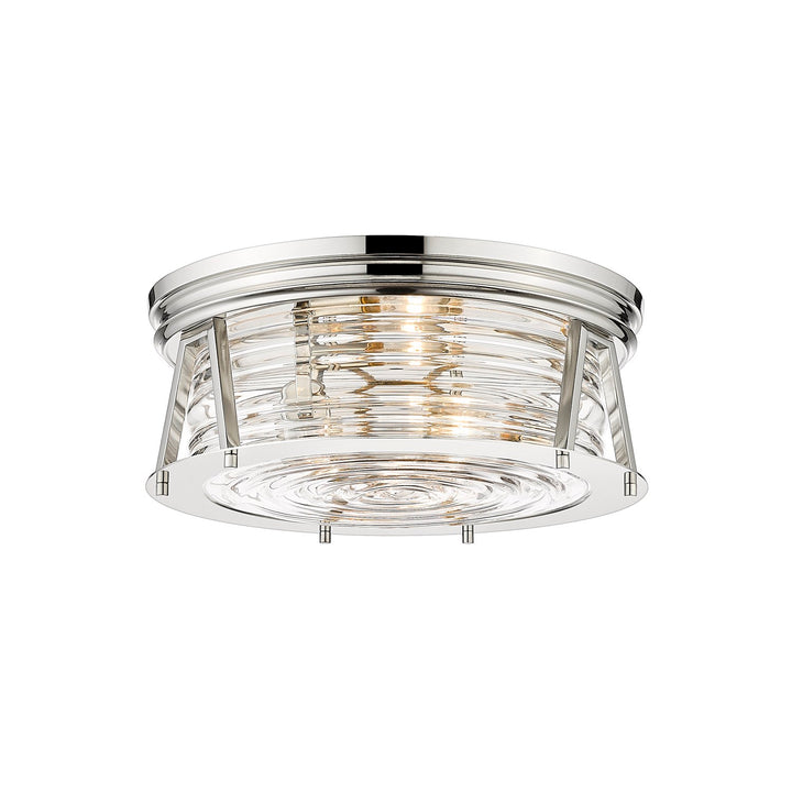 3 Light Flush Mount by Z-Lite