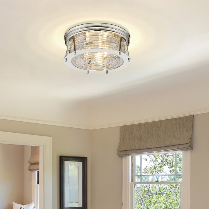 3 Light Flush Mount