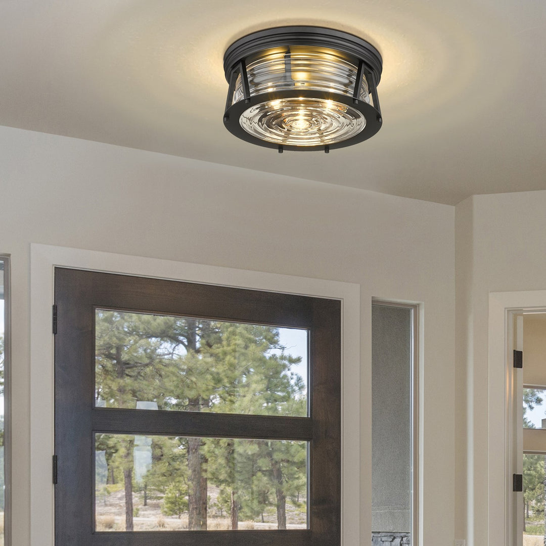 3 Light Flush Mount
