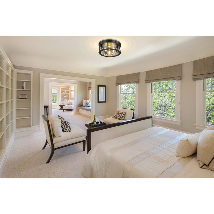 3 Light Flush Mount