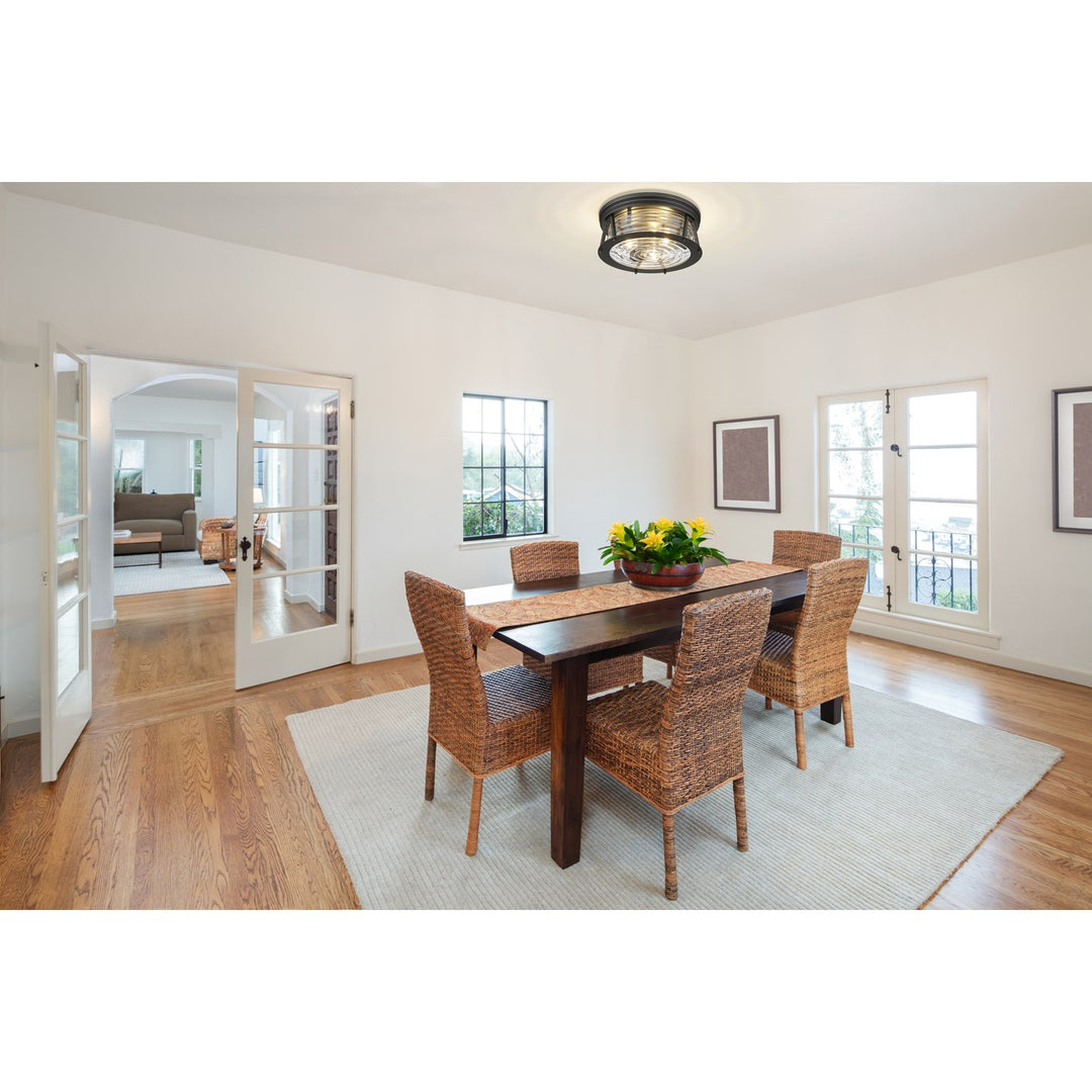 3 Light Flush Mount