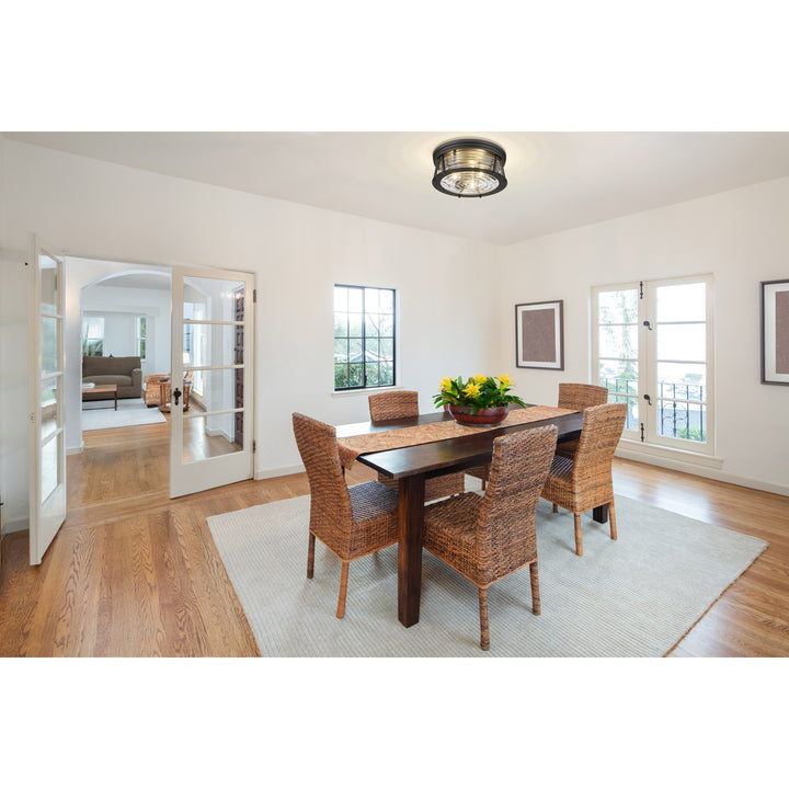 3 Light Flush Mount
