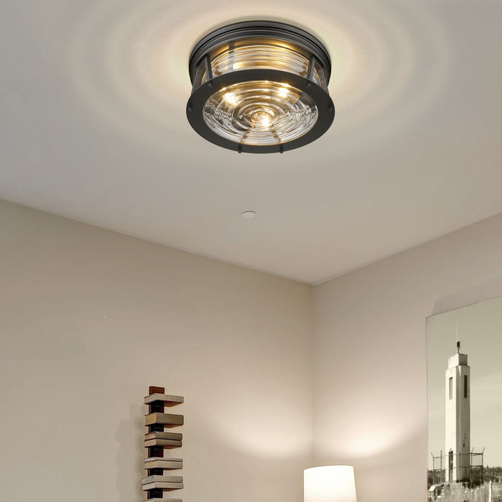 3 Light Flush Mount