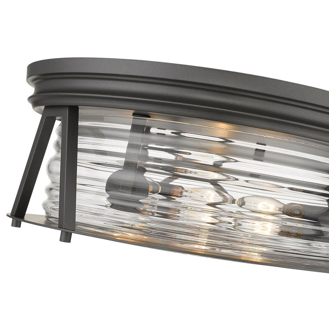 3 Light Flush Mount